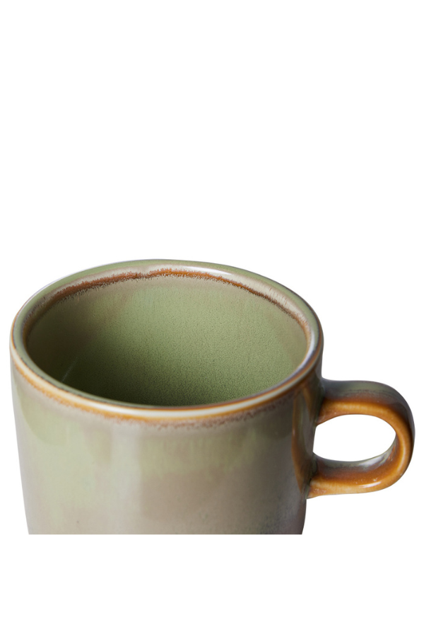 Chef ceramics: cup and saucer, Set of 2, by HKLIVING