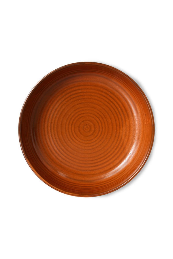 Chef Ceramics Deep Plate L, Set of 2, by HKLIVING