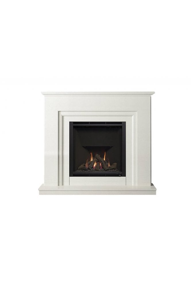 Embleton 54" Micro Marble Gas Fireplace