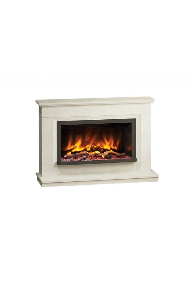 Vistus Micro Marble Floorstanding Electric Fireplace