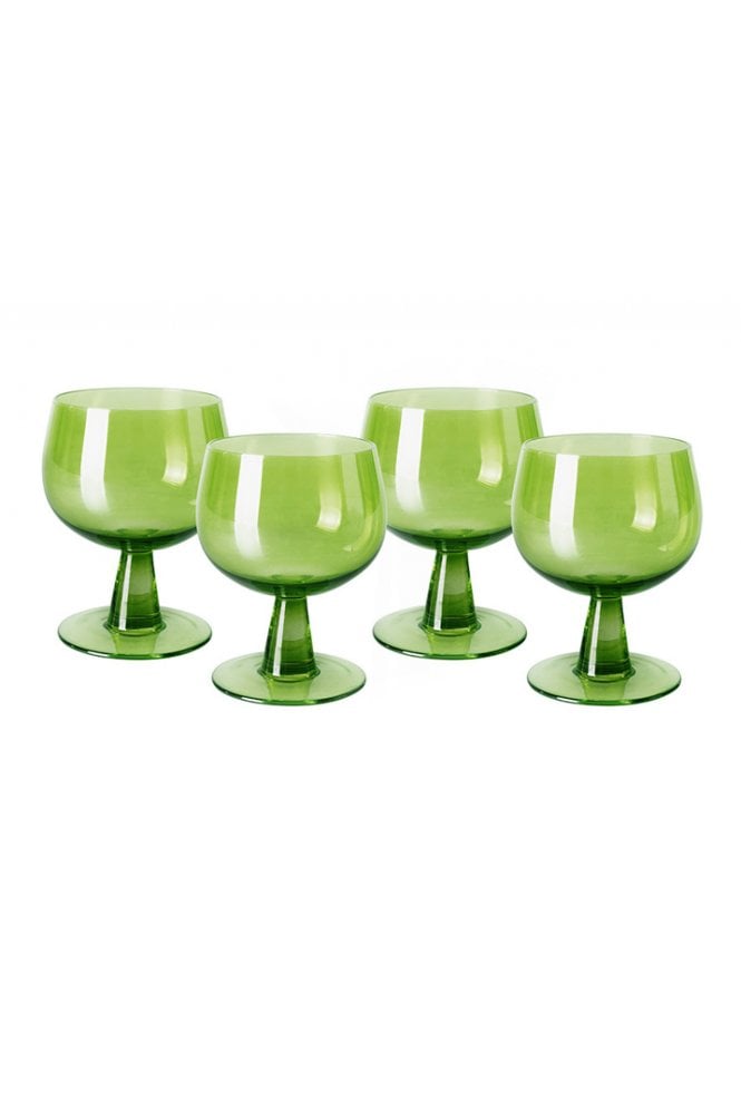 The emeralds: wine glass low (set of 4) Hkliving