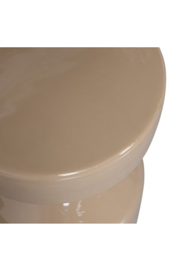 Jerry side table metal sponge