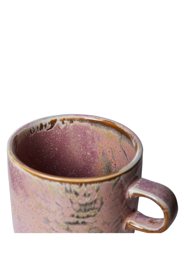 Chef ceramics: cup and saucer, Set of 2, by HKLIVING