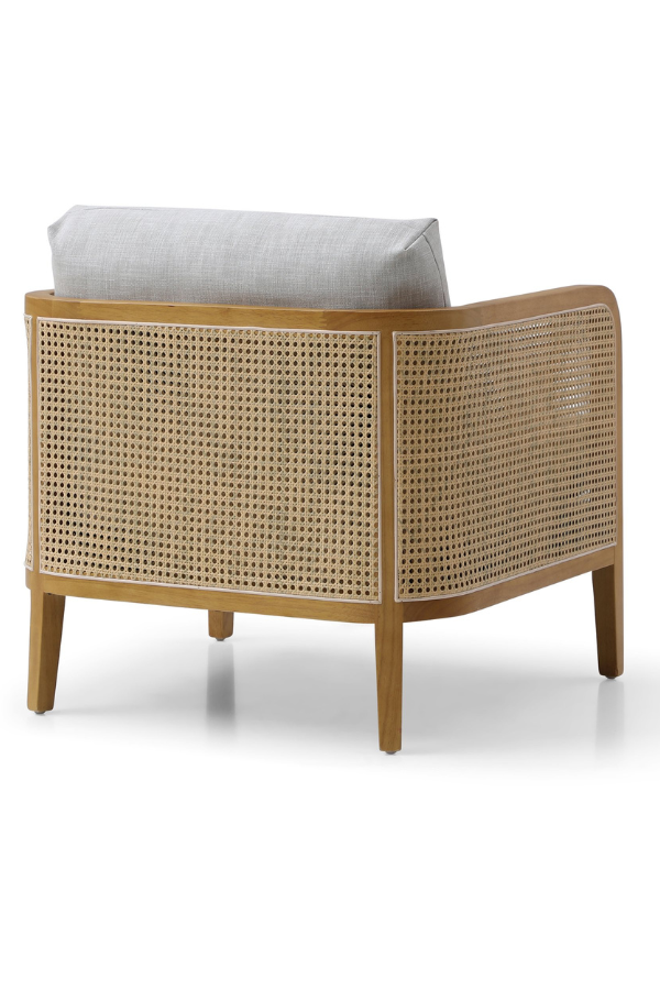 Zabel Rattan Armchair