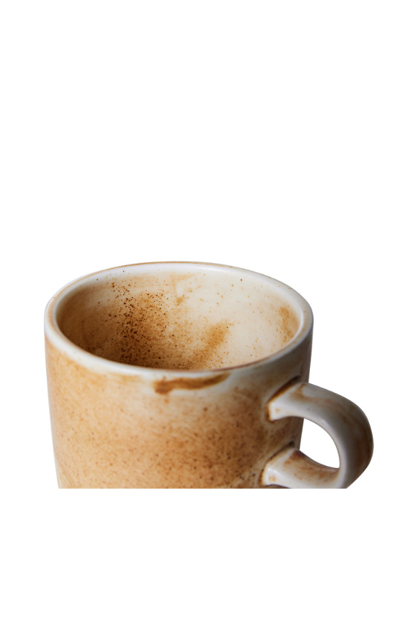 Chef ceramics: cup and saucer, Set of 2, by HKLIVING