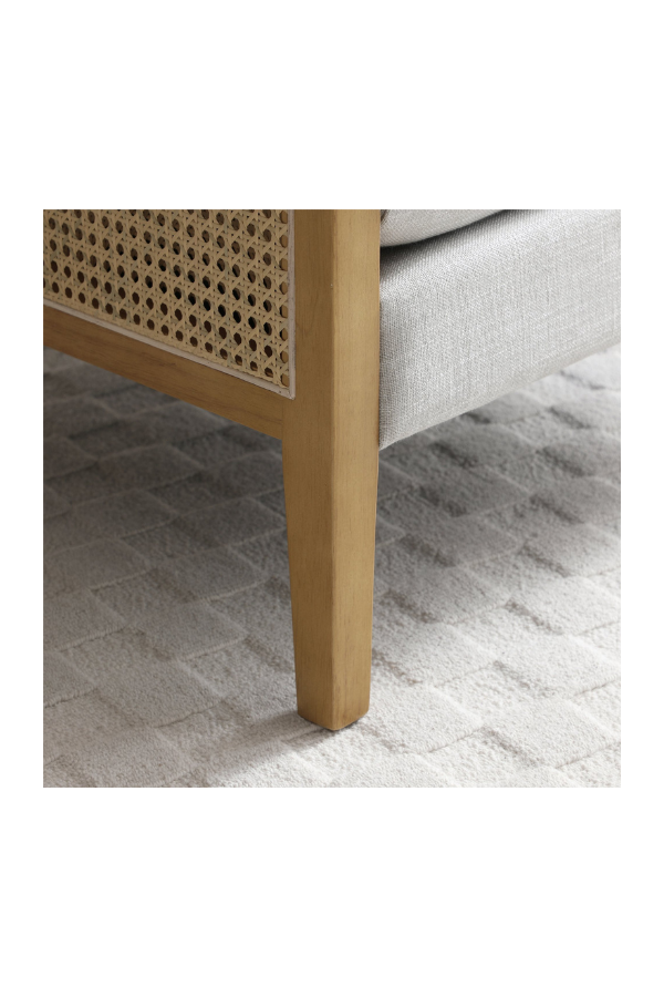 Zabel Rattan Armchair