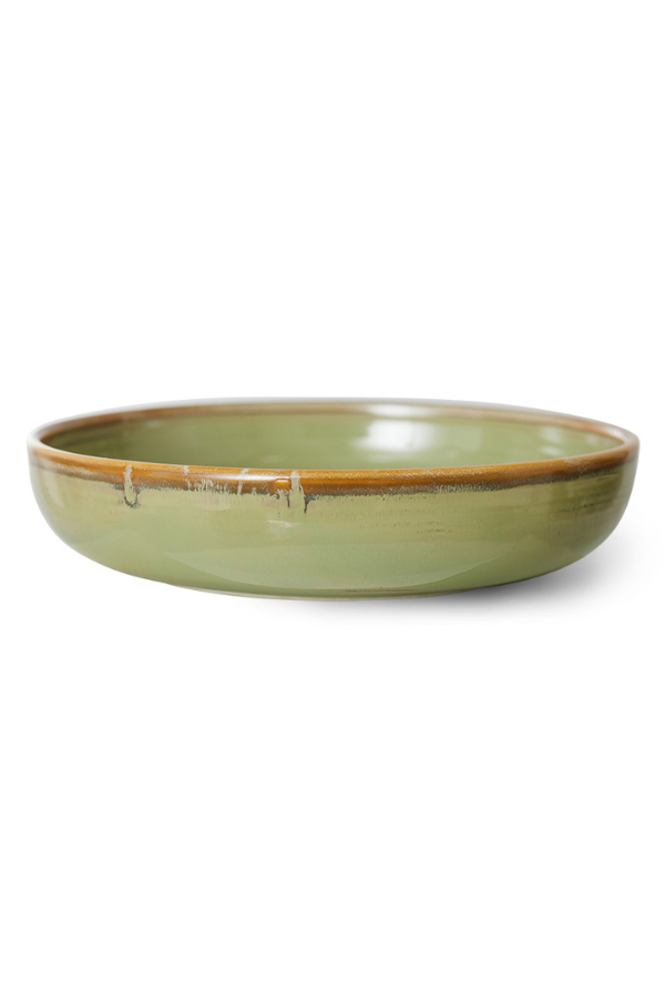 Chef Ceramics Deep Plate L, Set of 2, by HKLIVING