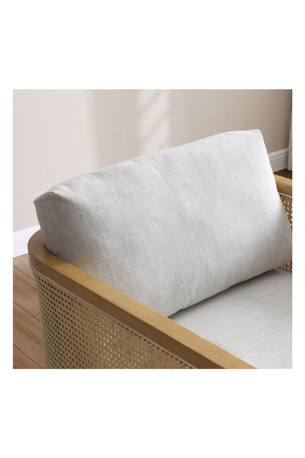 Zabel Rattan Armchair