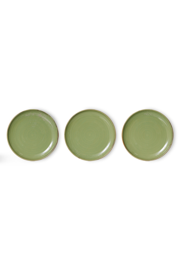 Chef Ceramics Side plate, Set of 2 by HKLIVING