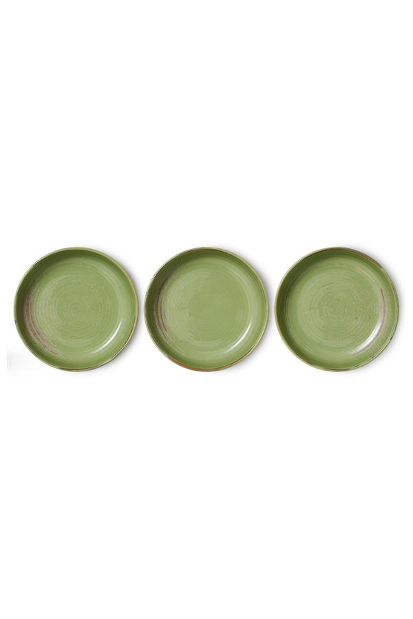Chef Ceramics Deep Plate L, Set of 2, by HKLIVING