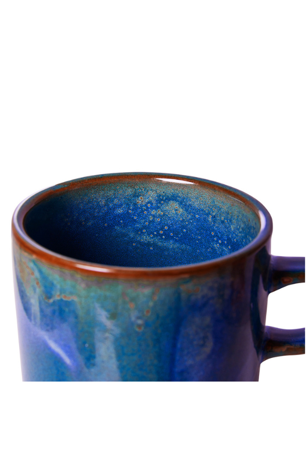 Chef ceramics: cup and saucer, Set of 2, by HKLIVING