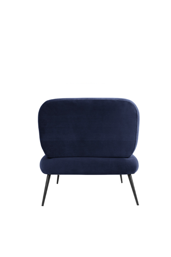 Puffed Armchair Blue