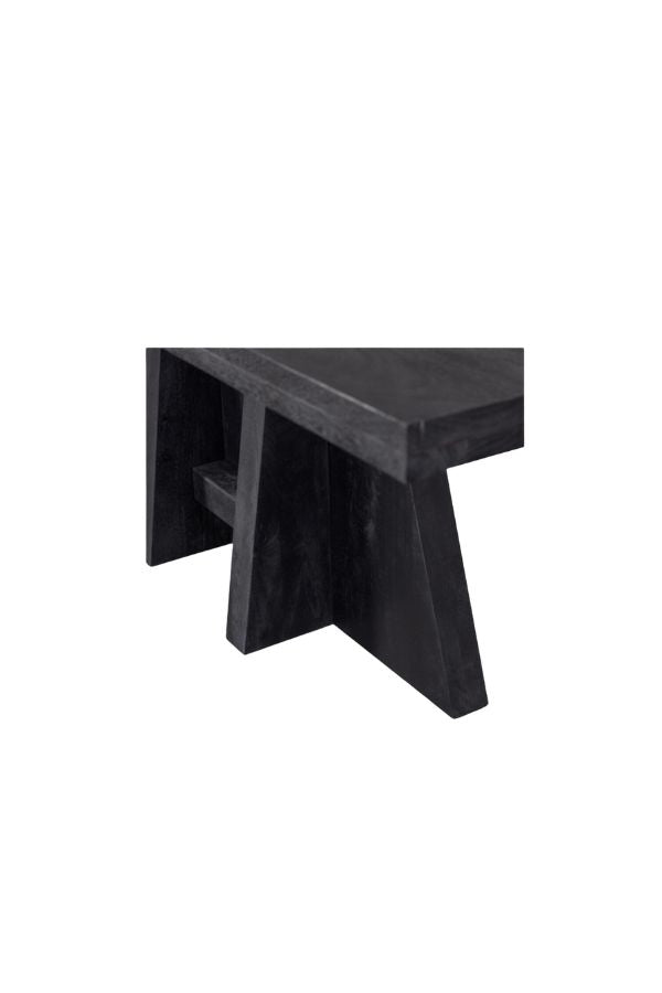 Ken dinning table with centre leg mango wood
