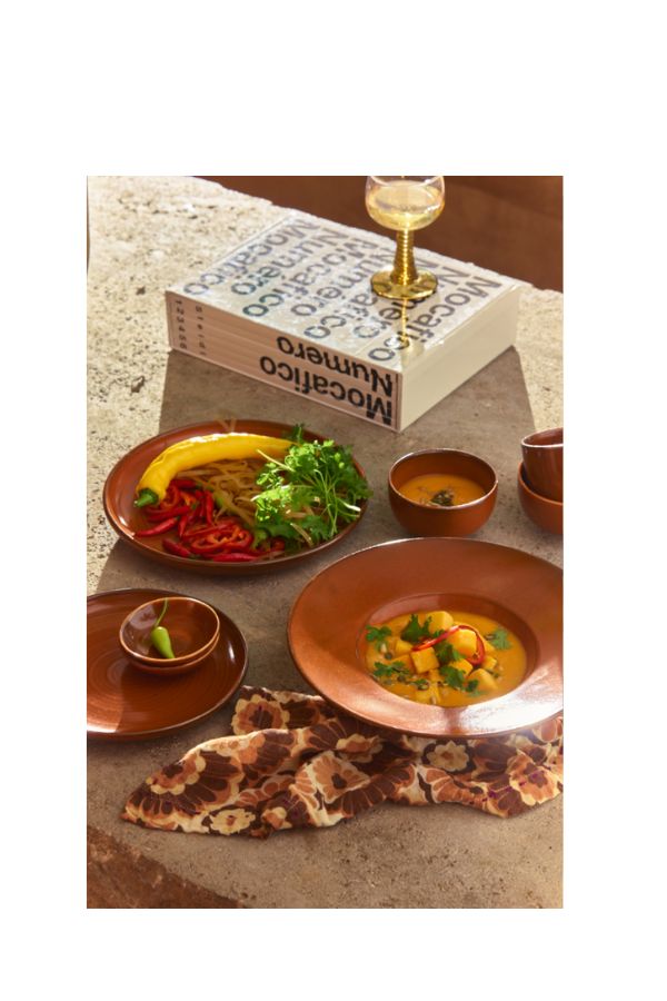 Chef Ceramics Side plate, Burned Orange by Hk living