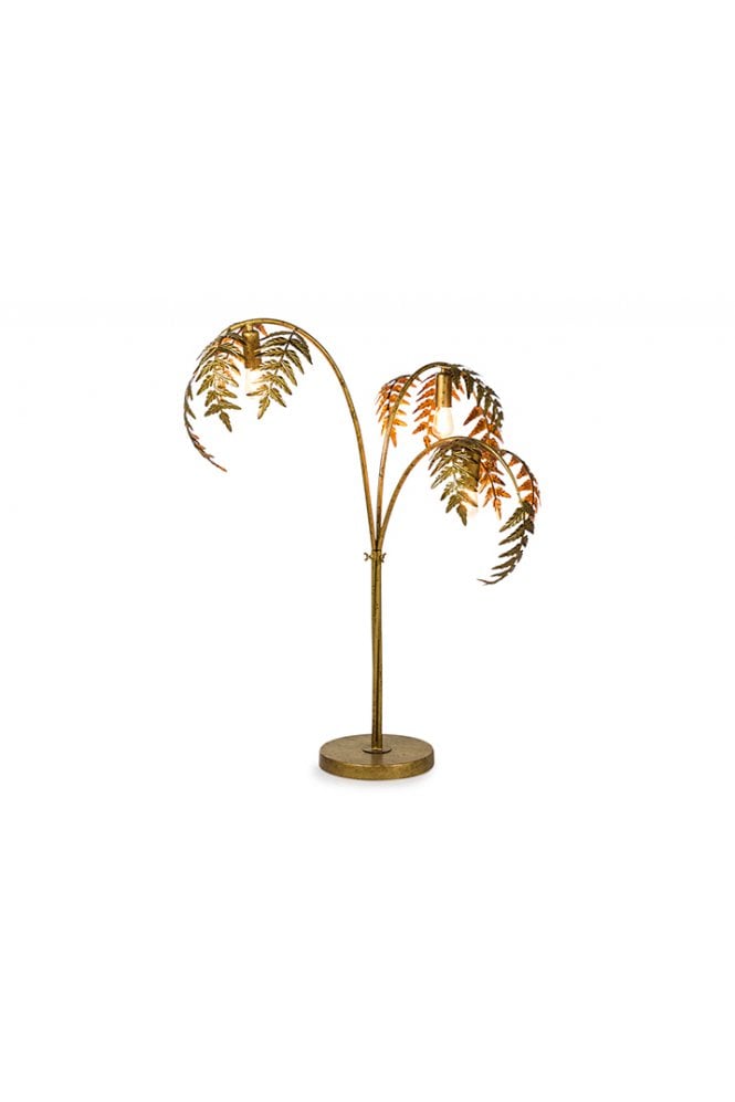 Antique Palm Leaf Lamp