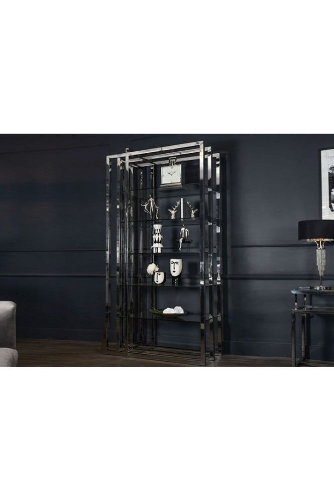 Belgravia Steel and Glass Display Unit