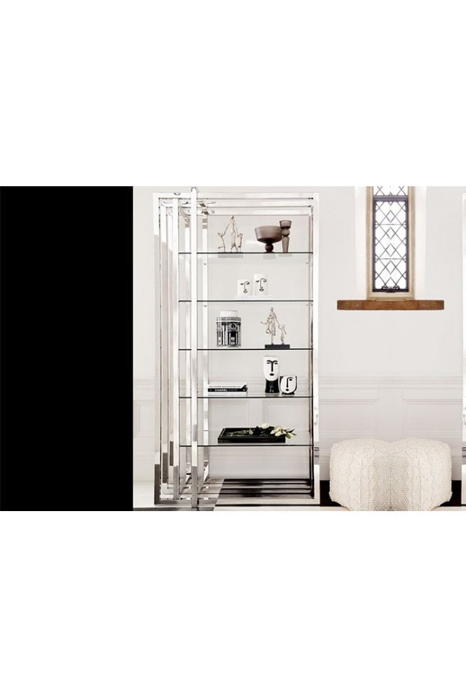 Belgravia Steel and Glass Display Unit