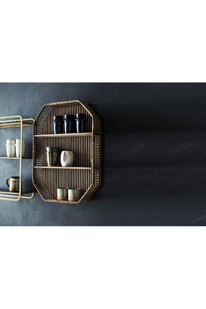 Bamboo Wall Shelf