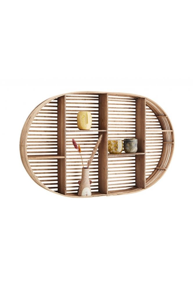 Bamboo Wall Shelf