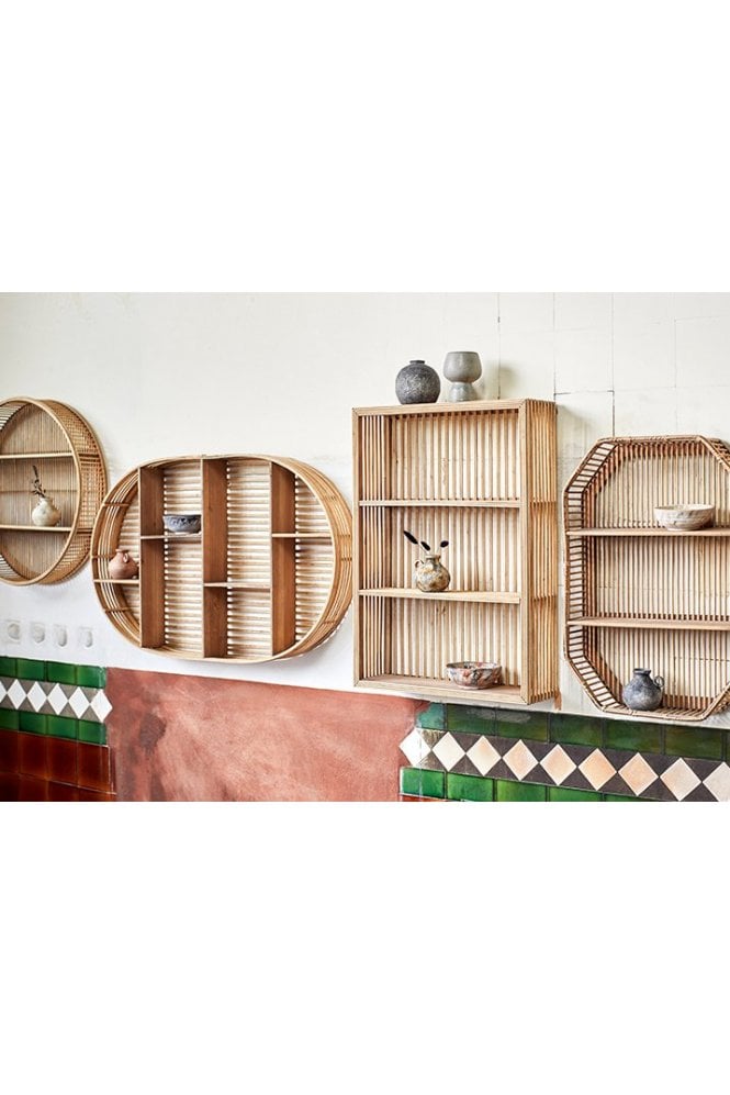Bamboo Wall Shelf