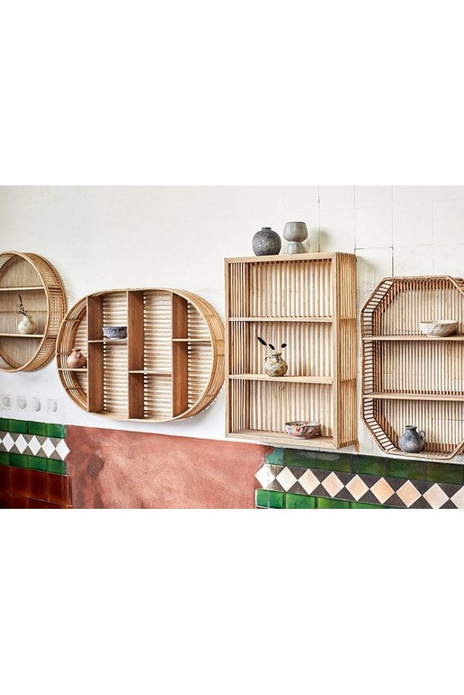 Bamboo Wall Shelf