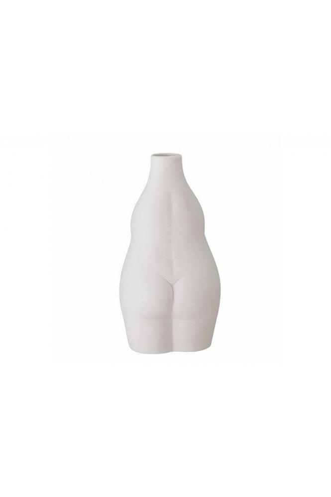 Elora Vase White Stoneware