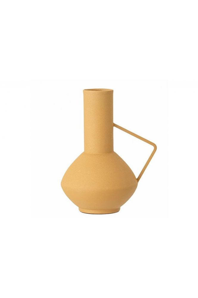 Irine Vase Yellow Metal