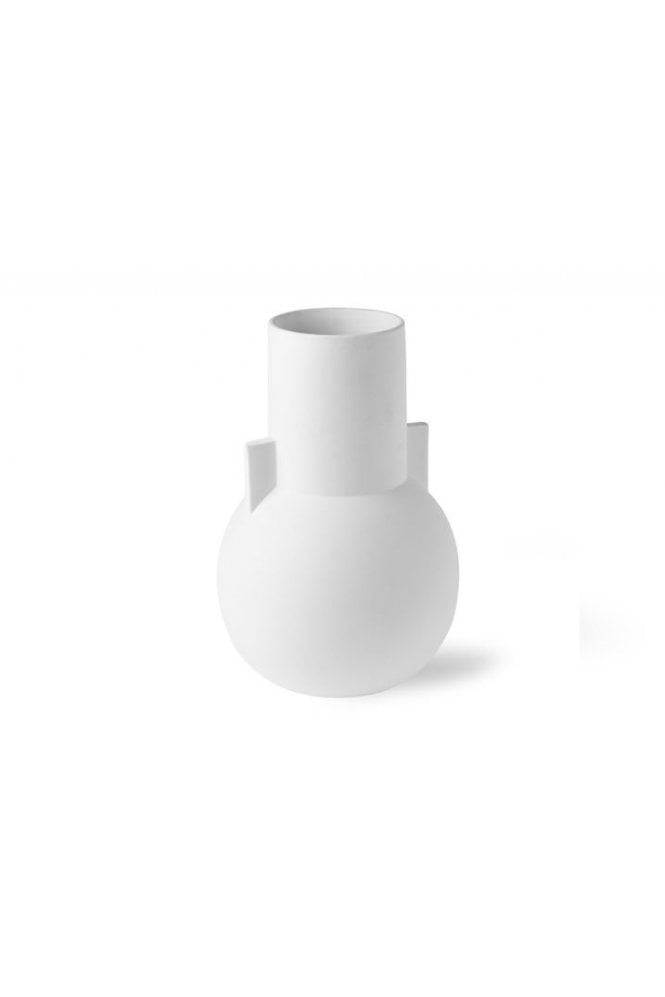 Matt White Vase Small By Hkliving