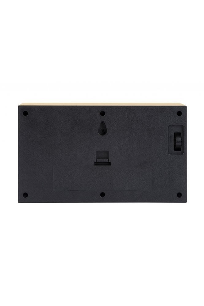 Karlsson Box Clock Gold