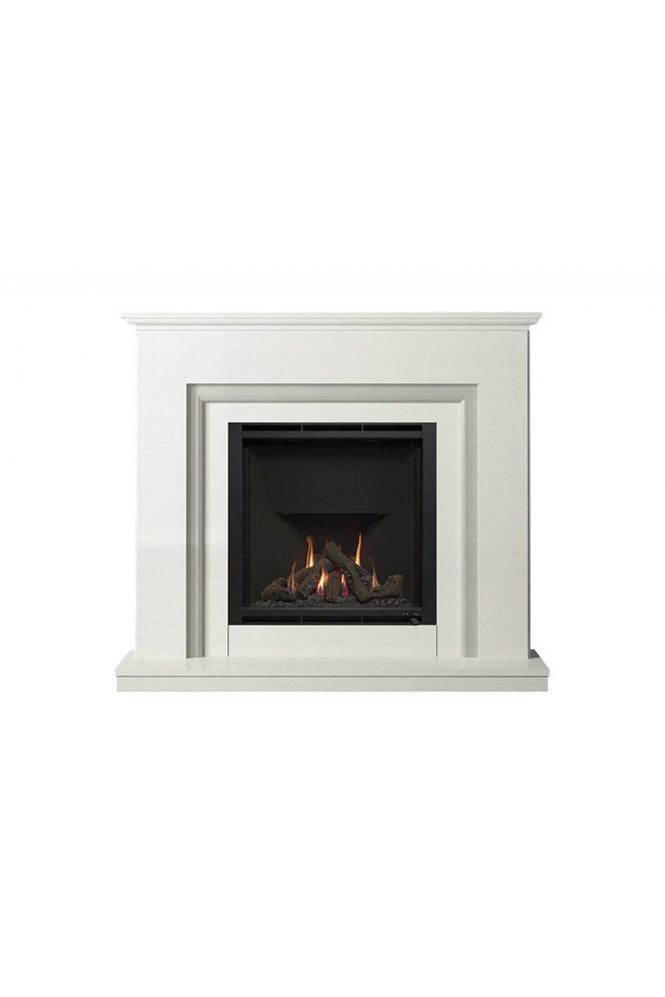 Embleton 54" Micro Marble Gas Fireplace