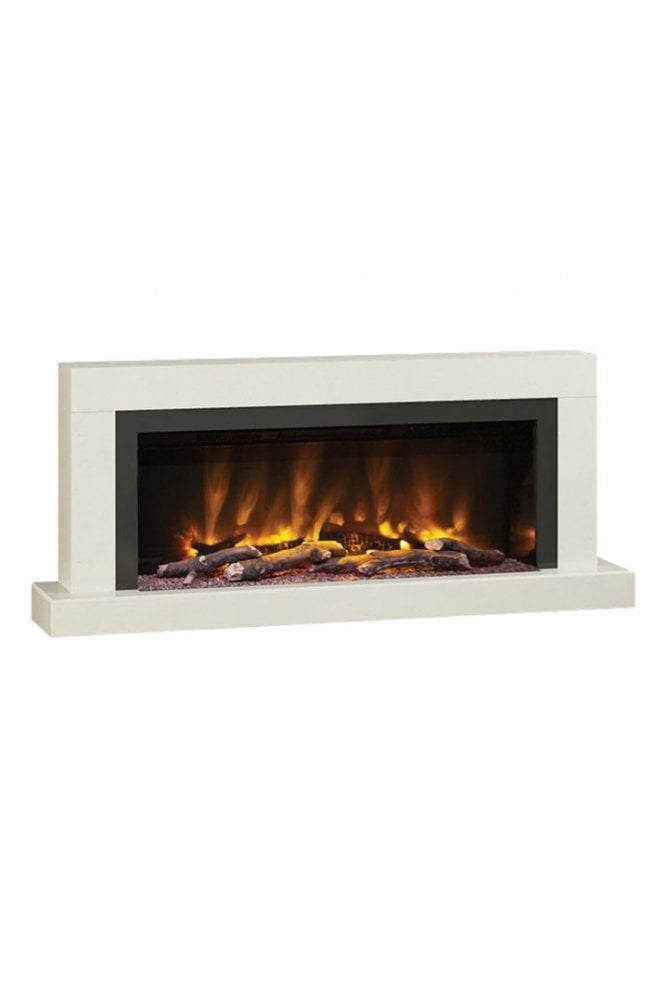 Impero 57" Micro Marble Electric Fireplace