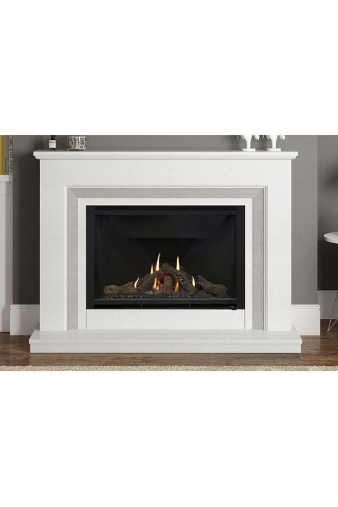 Cassius 52" Micro Marble Gas Fireplace