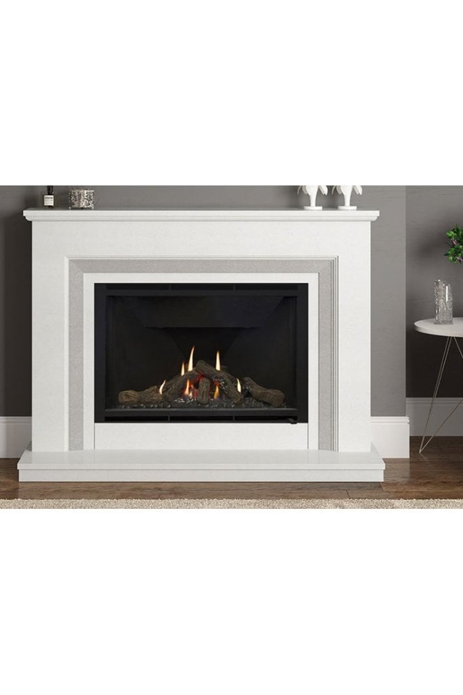 Cassius 52" Micro Marble Gas Fireplace