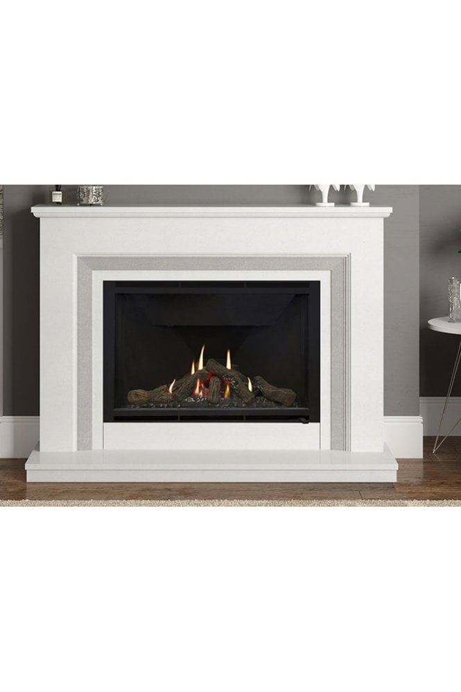 Cassius 52" Micro Marble Gas Fireplace