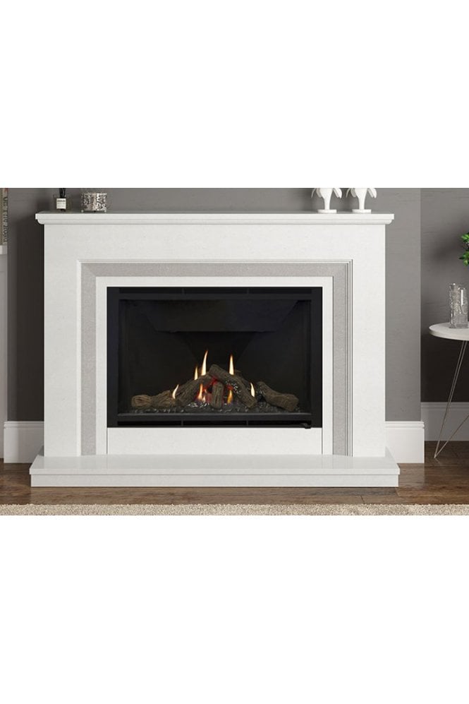 Cassius 52" Micro Marble Gas Fireplace