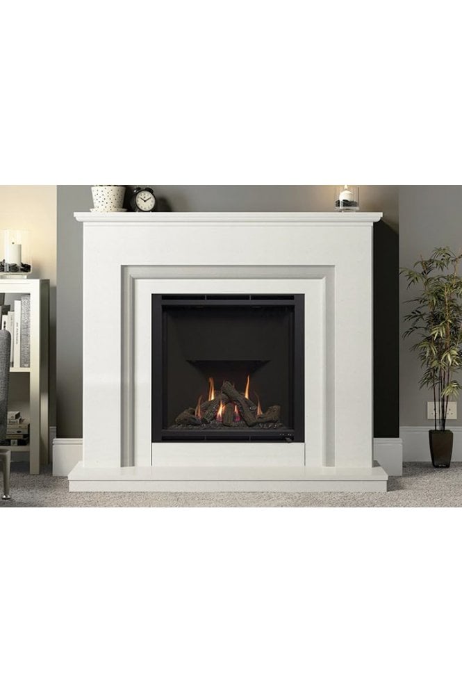 Embleton 54" Micro Marble Gas Fireplace
