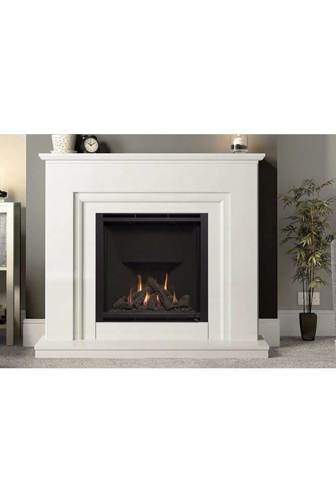 Embleton 54" Micro Marble Gas Fireplace