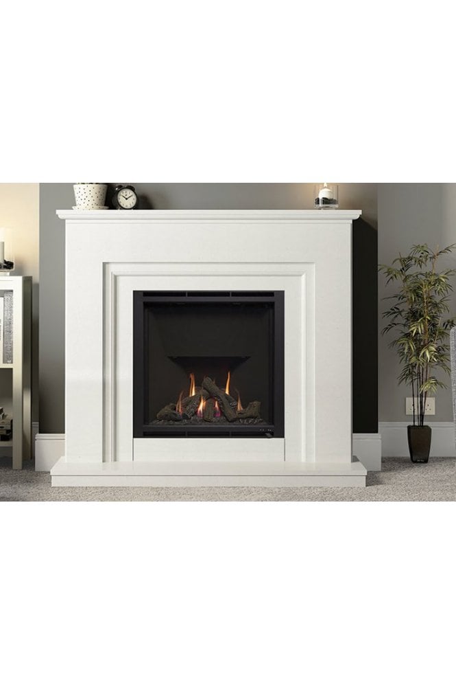 Embleton 54" Micro Marble Gas Fireplace
