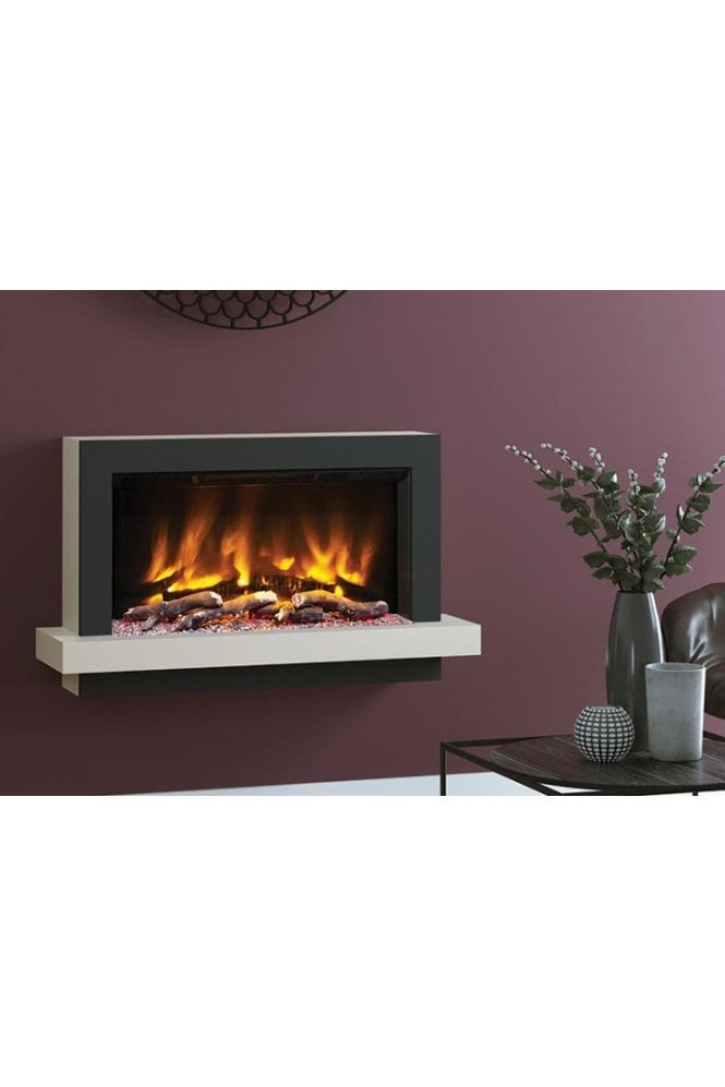 Huxton Wall Mounted Electric Fireplace