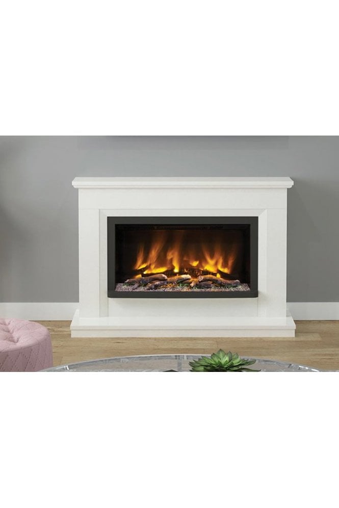 Vistus Micro Marble Floorstanding Electric Fireplace