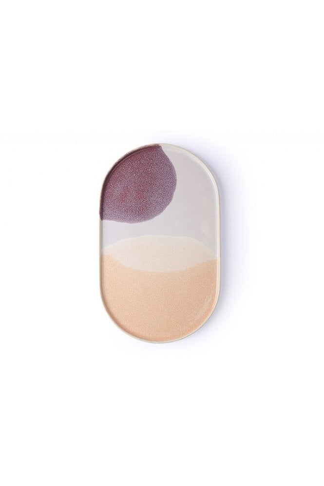 Bolue Oval Plate Lilac