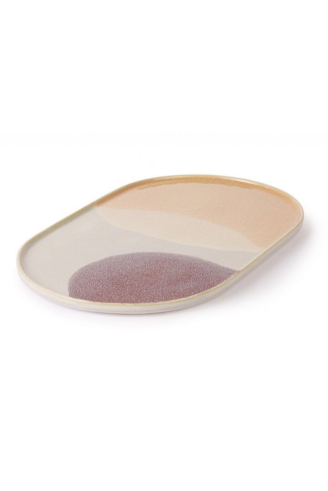 Bolue Oval Plate Lilac
