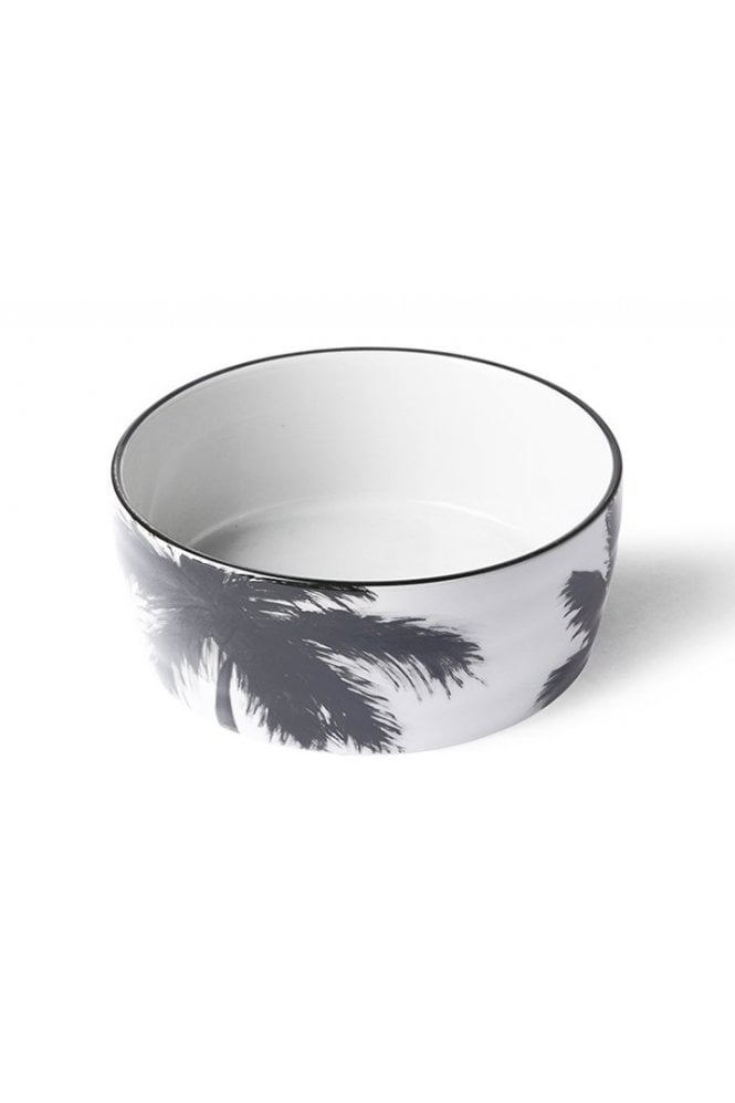 Bold & basic ceramics: jungle porcelain bowl palms by Hkliving