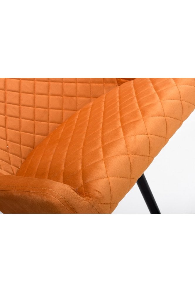 Vince Stool Burnt Orange (2pk)