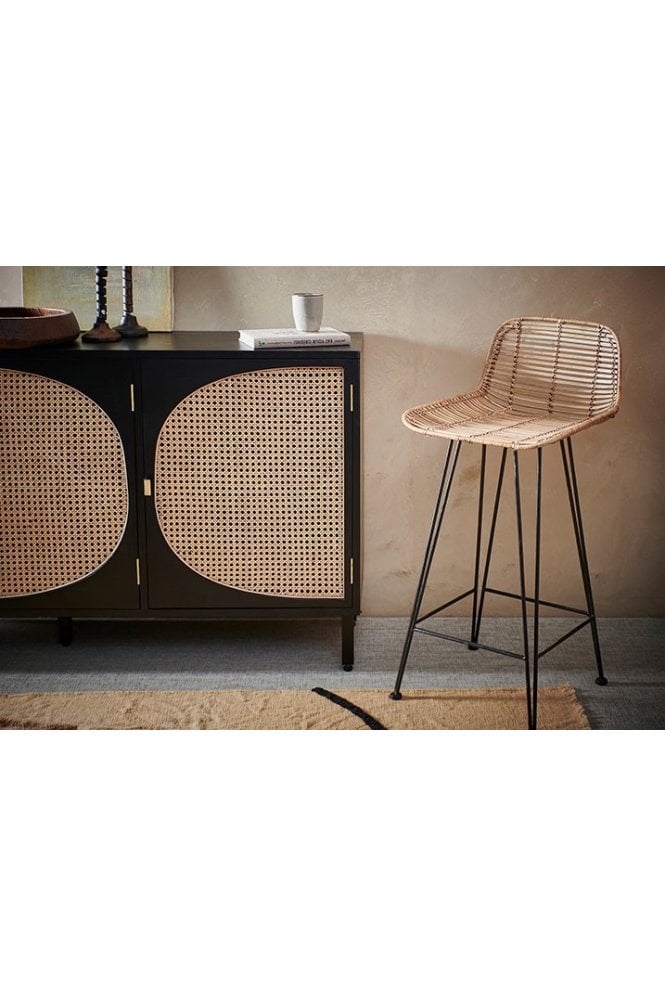 Rattan bar stool by Hkliving