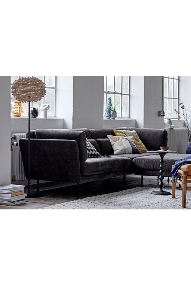 Anka Sidetable Black Aluminum