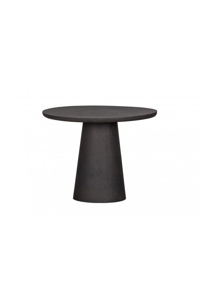 Co. Dining Table- Pebs - stone effect black