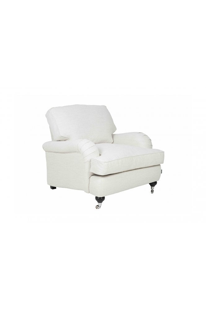 Manchester Armchair Snow white