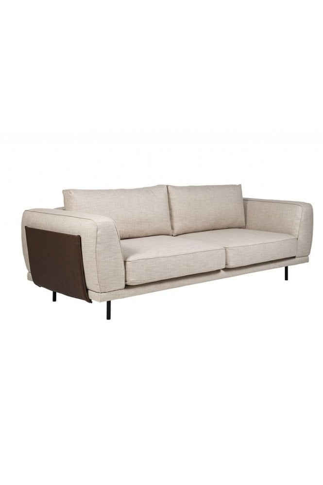 Amayar 2.5 Seater Sofa Bardot Nature Side