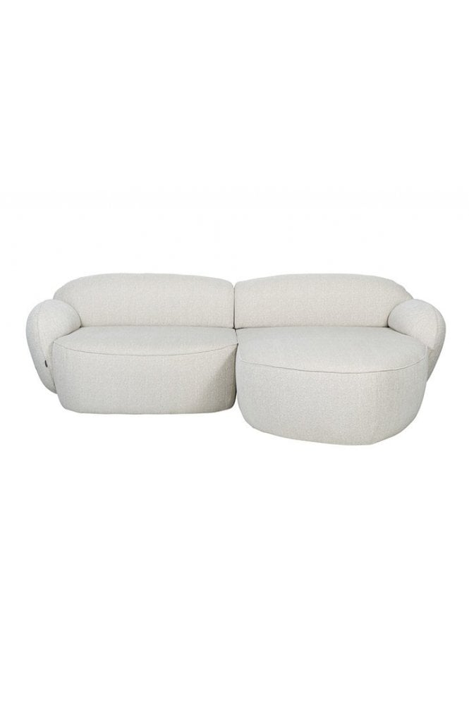 Bubble 2 Seater Chaise Right Natural